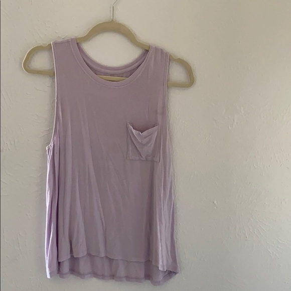 Purple sleeveless tank - Picture 1 of 2